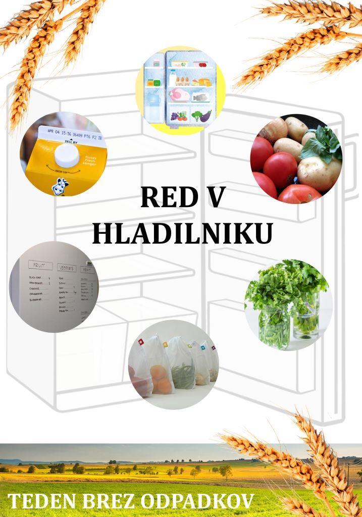 teden brez odpadkov red v hladilniku