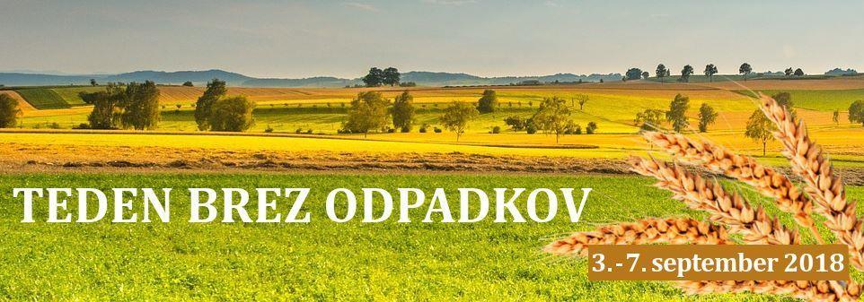 zero waste week teden brez odpadkov