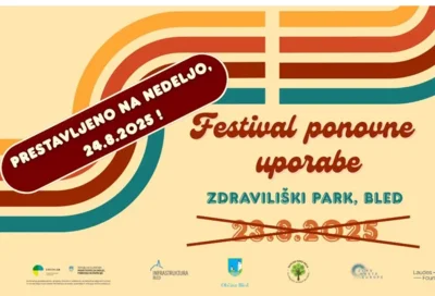 23.8.2025: Festival ponovne uporabe prestavljen na NEDELJO